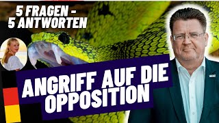 Angriff auf die Opposition 5 Fragen  5 Antworten [upl. by Arnold978]