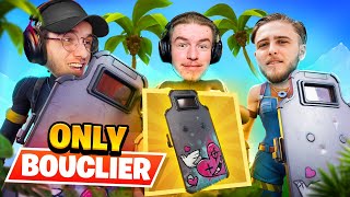 FAIRE TOP 1 SEULEUMENT BOUCLIER en BUILD et en NO BUILD sur FORTNITE  Feat TalmoFN amp Teeqzy [upl. by Vidal]