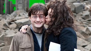 Helena Bonham Carter Behind the Scenes of Harry Potter [upl. by Hau36]