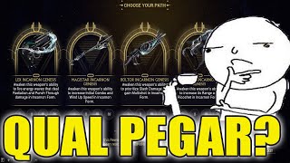 Incarnons da semana o que pegar  Warframe [upl. by Collete]