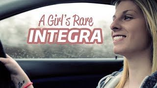 This Girls Rare Integra DC5 Will Make Honda Fanboys Happy [upl. by Annora]