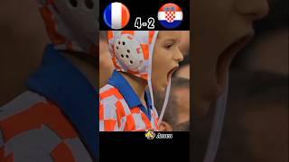 France🇨🇵 vs Croatia🇭🇷  2018 FIFA World Cup Final  Full Highlights  football shorts [upl. by Shlomo]