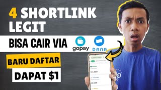 PASTI LEGIT 4 SHORTLINK TERBUKTI BAYAR HINGGA RATUSAN DOLLAR  CARA HASILKAN UANG DARI SHORTLINK [upl. by Ferullo358]