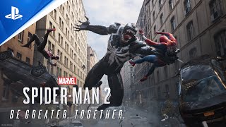 Marvels SpiderMan 2  Be Greater Together Trailer  PS5 Games [upl. by Astraea300]