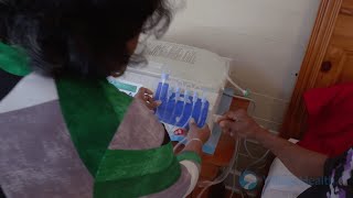 Peritoneal Dialysis Demonstration [upl. by Inger984]