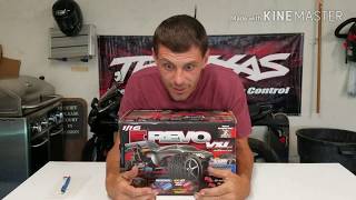 Traxxas 116th E Revo vxl unboxing and running video [upl. by Erodasi]