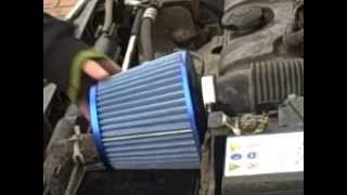 How to fit an Air filter  Peugeot 206 [upl. by Oniram]