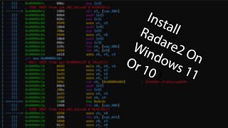 How to install Radare2 in windows [upl. by Jaala996]