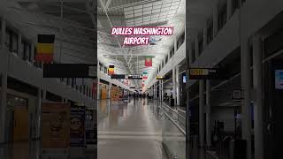 DULLES WASHINGTON AIRPORT usa dmv dulles airport [upl. by Mortensen]