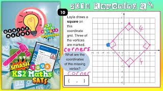 2018 KS2 Maths SATs Paper 3 Q10 [upl. by Enilegna]