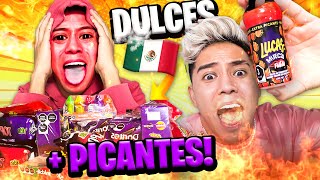 PROBÉ LOS DULCES MEXICANOS MÁS PICANTES [upl. by Eirbua451]