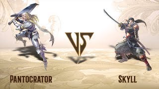 Pantocrator Siegfried VS Skyll Mitsurugi  Online Set 04042019 [upl. by Harbison586]