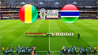 GUINEA vs GAMBIA  TOTALENERGIES CAF AFRICA CUP OF NATIONS 2023 [upl. by Nelie]