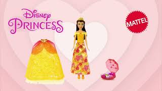 Disney Princess Flower Fashion Belle and Frozen Magical Skirt [upl. by Pauly]