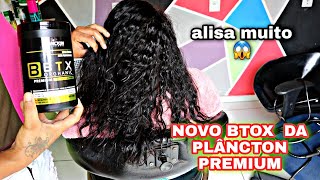 NOVO BTOX PLÂNCTON PREMIUM  Alisa mais que progressiva REDUZ VOLUME  ANTI FRIZZ [upl. by Heintz]