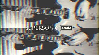 Supersonic  Oasis  Guitar Tab Tutorial amp Cover [upl. by Relyat714]