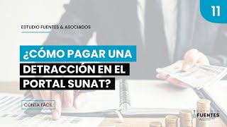 Pago detracciones sunat en linea 2022 ►Pagar detracciones sunat online 2022 [upl. by Ahsinak]