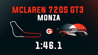 Monza 1461  Mclaren 720S GT3  GO Setups  ACC 195 [upl. by Viviyan16]