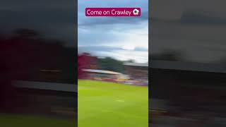 Crawley town FC vs Swindon town  crazy movement football [upl. by Lark]