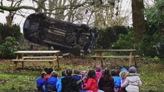 Too much Shocking speeding advert shows children getting crushed by car [upl. by Blanc83]