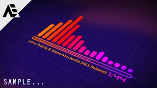 After Effects Tutorial Audio Spectrum Music Visualiser Sample [upl. by Anuaek255]