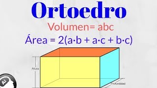 Area y volumen de un ortoedro [upl. by Pump435]