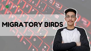 migratory birds  HackerrankOfficial  c solution [upl. by Ayom434]