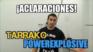 Strongman Tarrako y explosivo aclaraciones [upl. by Rowena]