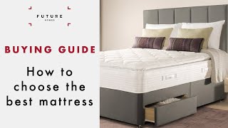 How to choose the best mattress  BUYING GUIDE  Future Homes Network [upl. by Alihs]