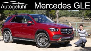 Mercedes GLE 450 FULL REVIEW allnew 2020 2019  Autogefühl [upl. by Korey]