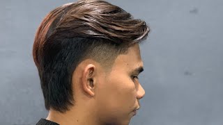 Mullet tutorial paling cepat 8menit siap 💈✂️ gassss [upl. by Ynffit]