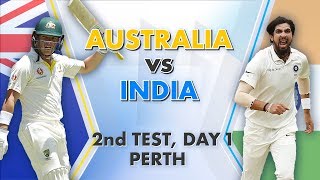 Australia vs India 2nd Test Day 1 Match Story [upl. by Elda]