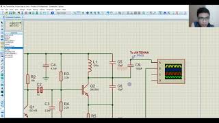 FM Transmitter simulation using proteus [upl. by Cesare569]