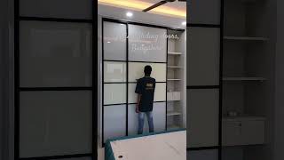 Azing sliding doors Bangalore [upl. by Nedac]