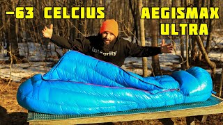 Aegismax Ultra Winter Sleeping Bag [upl. by Elleuqar990]