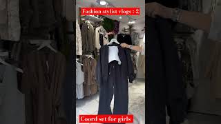 Western fashion stylist vlogs 3 piece coord set for girls and ladies coordsets coords fashion [upl. by Noemys]