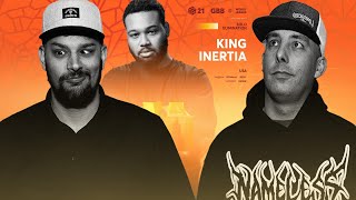 Reacting to King Inertia 🇺🇸 I GRAND BEATBOX BATTLE 2021 WORLD LEAGUE I Solo Elimination [upl. by Hillhouse27]