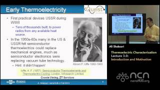 nanoHUBU Thermoelectricity L30 NanoMacroscale Characterization  Introduction and Motivation [upl. by Christal]