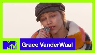 Grace VanderWaal Performs City Song Live Acoustic  MTVXGRACE [upl. by Curry]