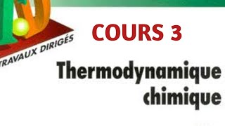 Thermodynamique les coefficients colorimétrique le potentiel chimique L2 [upl. by Hortensa153]