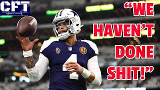 Cowboys “We haven’t done SHT” Dak the stats don’t matter Leonard visits tomorrow he can’t leave [upl. by Aneej2]