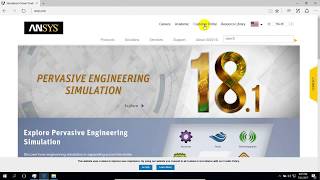 Downloading and Installing ANSYS Student Release 181 [upl. by Nalehp]