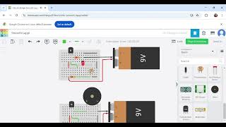 Elektronika 1  Lampu dan Alarm Otomatis  Ripki Albabila1237030039 [upl. by Seuqramed534]