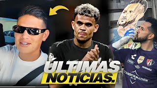 LUIS DIAZ PROBLEMAS EN LIVERPOOL JAMES RODRIGUEZ SORPRENDE LOCURA X CAMILO VARGAS [upl. by Haisoj]