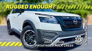 2023 Nissan Pathfinder Rock Creek Better than Explorer [upl. by Fita]