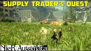 The Supply Traders Request  Side Quest  Resistance Camp  NieR Automata [upl. by Joyan157]