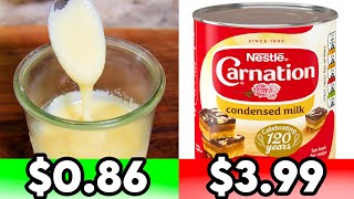 Easy Homemade Sweetened Condensed Milk and cheaper too [upl. by Ahsennek826]