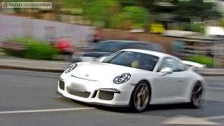 Porsche 911 GT3 991 with iPE exhaust Loud sounds Acceleration amp Downshifts [upl. by Affay]