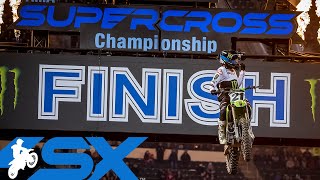 Supercross Round 2 450SX Highlights  Oakland CA RingCentral Coliseum  Jan 15 2022 [upl. by Arva]