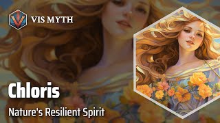 Chloris The Evergreen Goddess  Greek Mythology Story｜VISMYTH [upl. by Ytirehc]